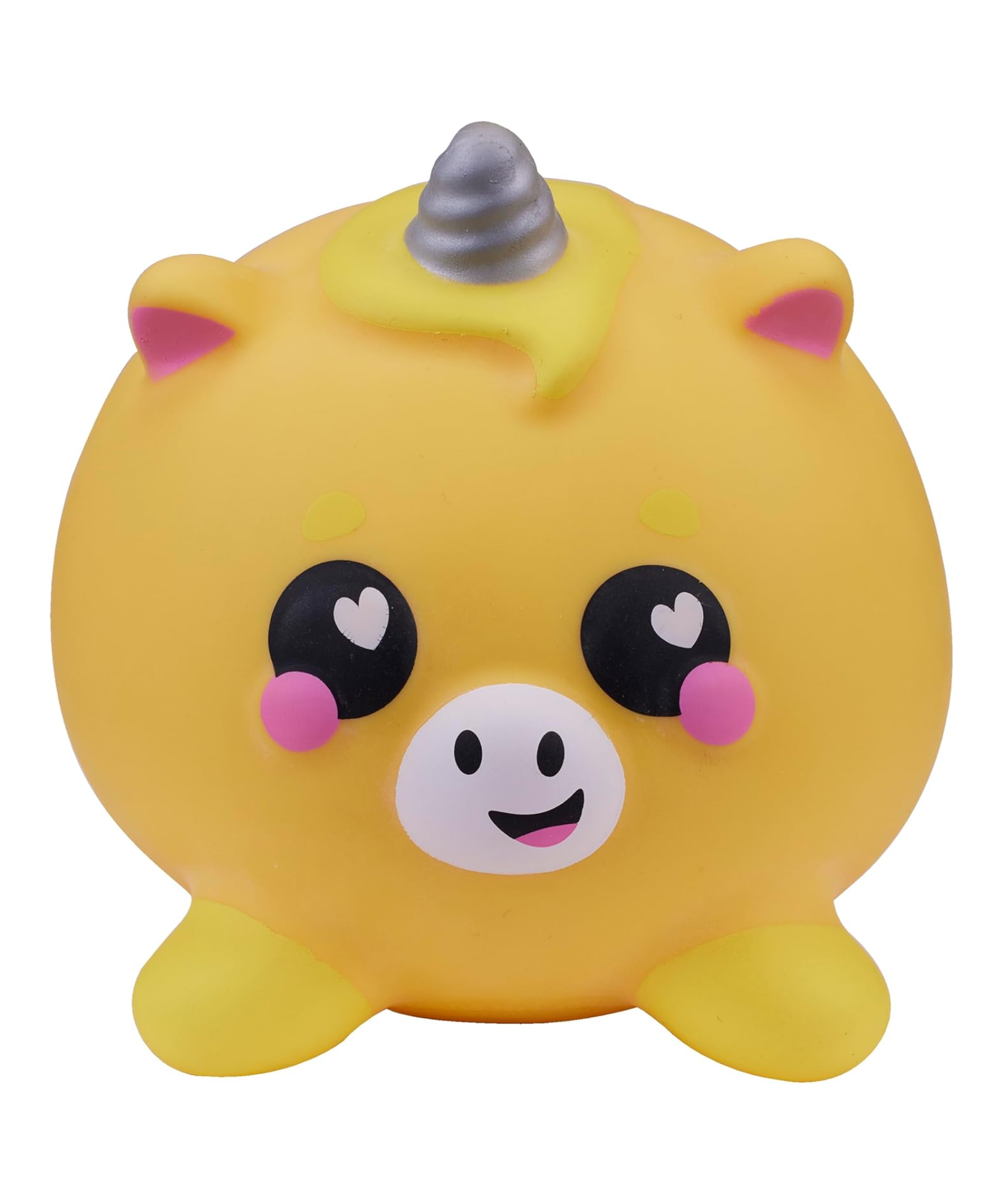 سمووشزيز لوفزيس، فندر، وحيد القرن الأصفر، شخصيات قابلة للتجميع، ناعمة للغاية، محببة وطرية!