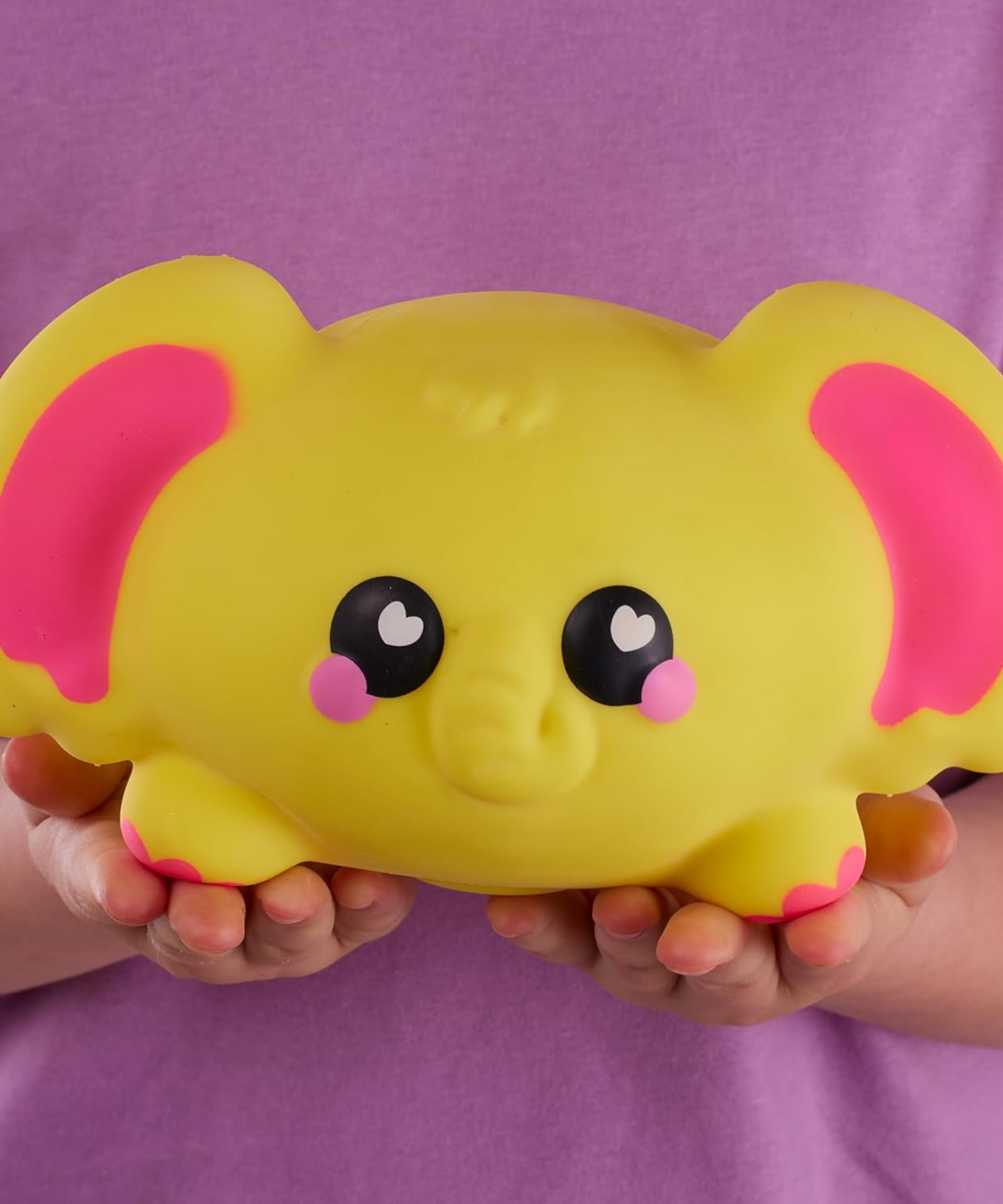 سمووشزيز سنجزيز، كاسترد، فيل أصفر، شخصيات قابلة للتجميع، ناعمة للغاية، محببة وطرية!