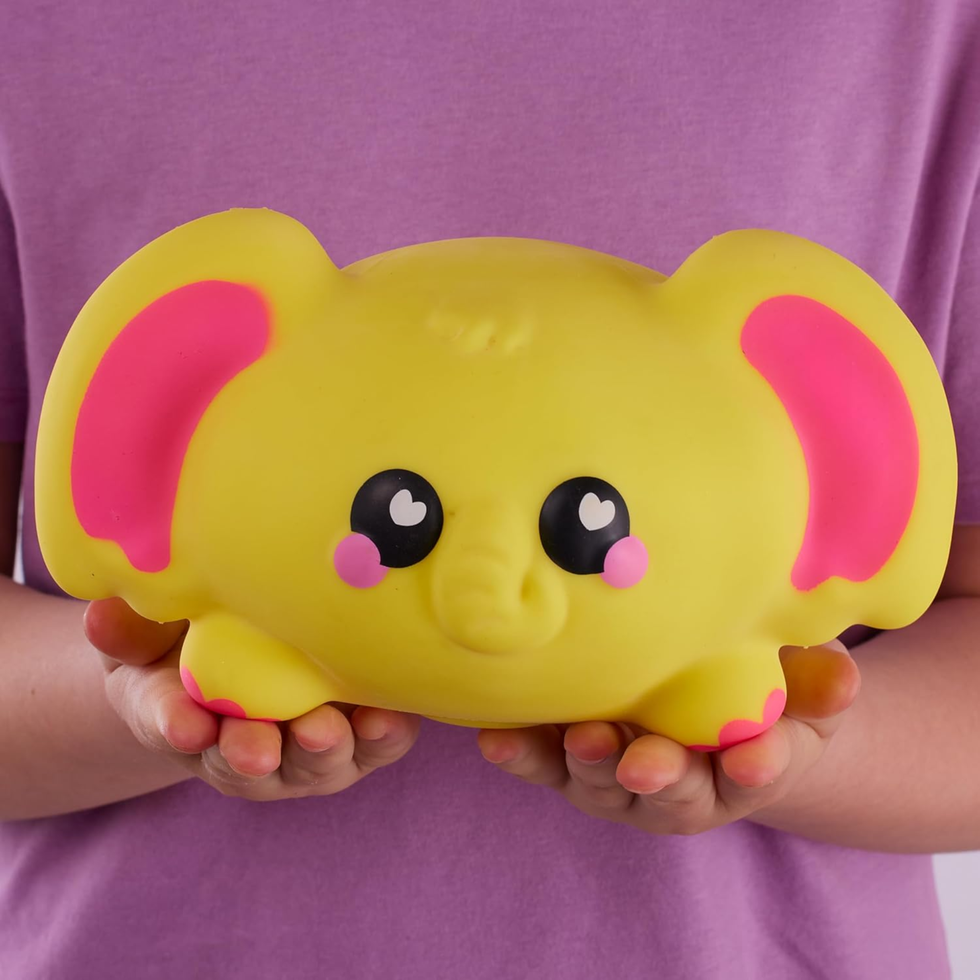 سمووشزيز سنجزيز، كاسترد، فيل أصفر، شخصيات قابلة للتجميع، ناعمة للغاية، محببة وطرية!