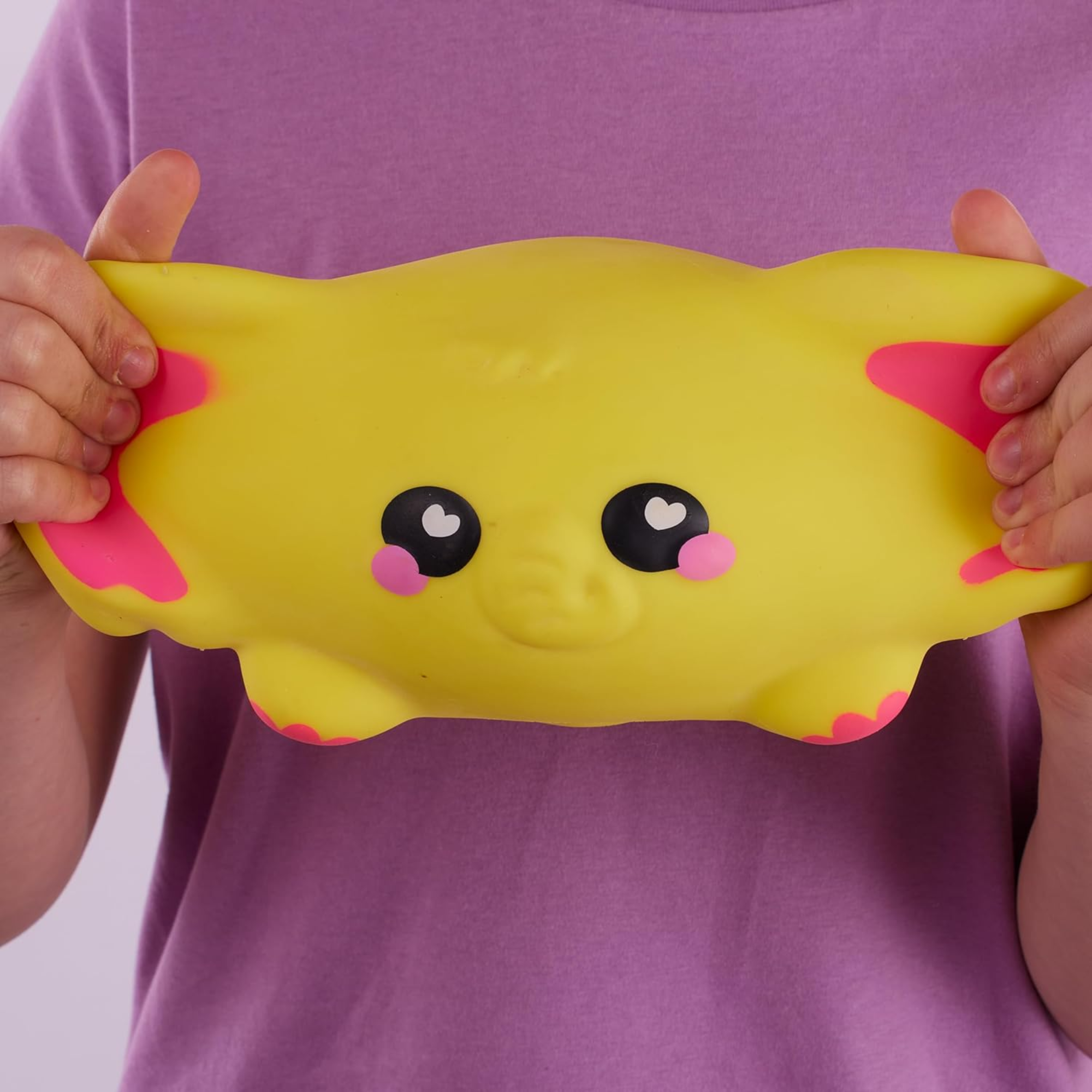 سمووشزيز سنجزيز، كاسترد، فيل أصفر، شخصيات قابلة للتجميع، ناعمة للغاية، محببة وطرية!