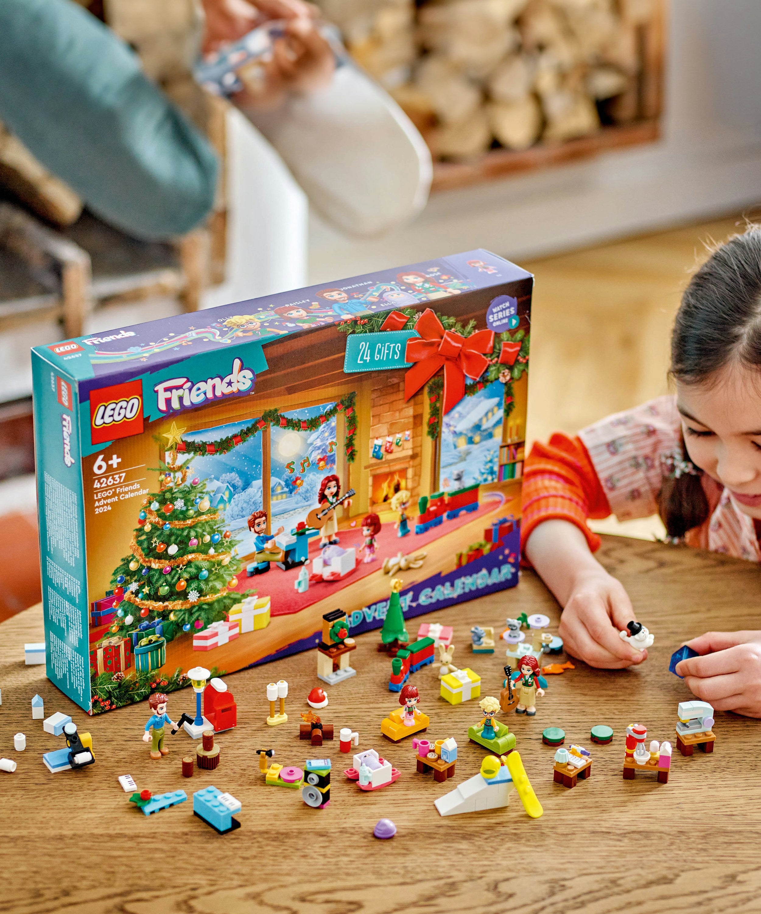 LEGO Friends 42637 Friends Advent Calendar 2024 Calendar Playset for Kids 6+