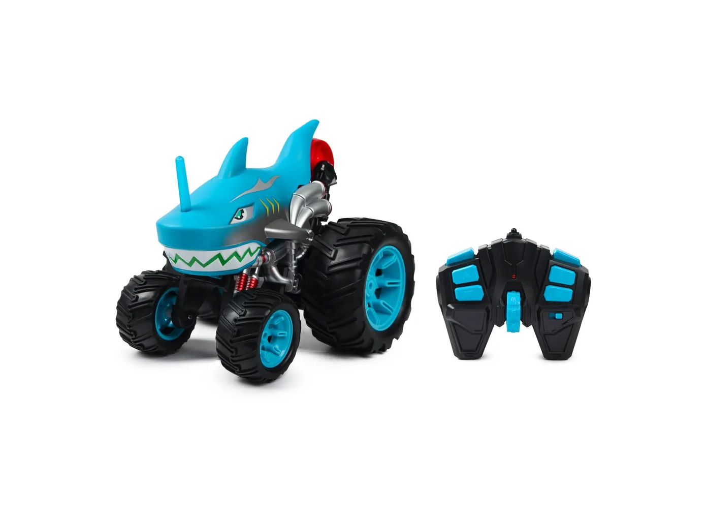 Crazon 1:14 Shark Stunt RC Car, 5 Wheel Anti Flip Design, 360° Spin, Drift Action, Rear Wheel Standing, 2.4GHz Remote Control Car for Kids 3+