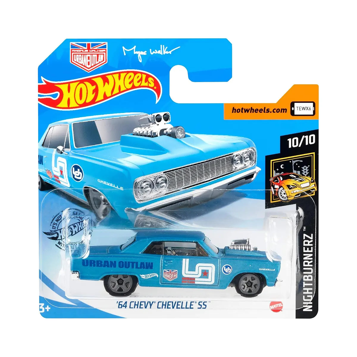 مجموعة سيارات هوت ويلز الأساسية، مجموعة واحدة متنوعة، سيارة مصبوبة بمقياس 1:64، سيارة لعبة قابلة للتجميع للأطفال من سن 3 سنوات فما فوق