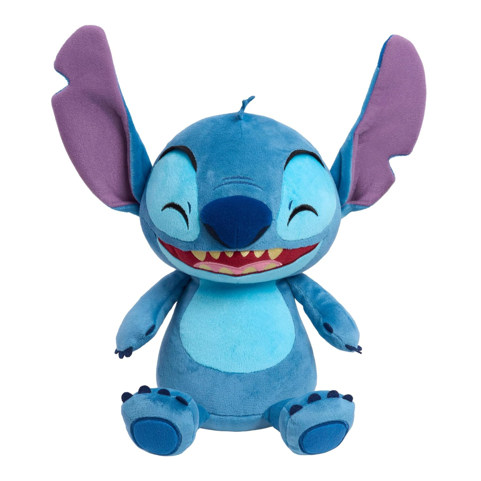 دمية ديزني ليلو وستيتش المحشوة، مقاس 28 سم (11 بوصة) مع صوت وحركة، ناعمة ومريحة، قابلة للعناق، مرخصة رسميًا من جاست بلاي، للأولاد والبنات، من عمر 3 سنوات فما فوق