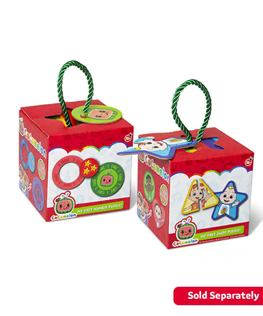 لغز مكعب كوكوميلون الأول 2، لعبة تعليمية بأرقام وأشكال متنوعة، قطعة عشوائية واحدة، لغز تعليمي للأطفال الصغار من عمر 18 شهرًا فأكثر