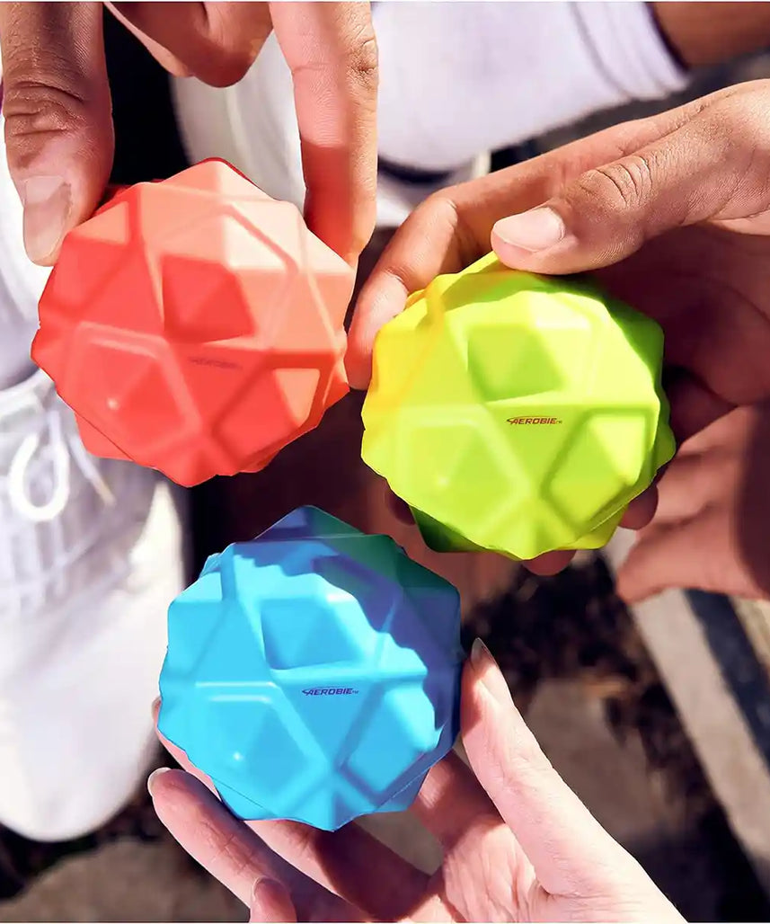 مجموعة Aerobie Sonic Bounce Pro من 3 قطع، لعبة أقراص طائرة خارجية، لعبة رياضية للأطفال والكبار، مصنوعة من البلاستيك المتين، مناسبة للأطفال من سن 8 سنوات فما فوق، مناسبة للعب النشط والمرح في الفناء الخلفي