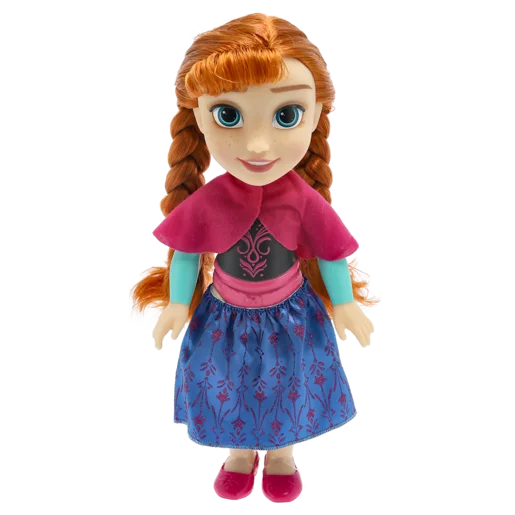 Frozen Value Doll 15-Inch - Anna, Detailed Design Inspired By The Iconic Character, With A Molded Dress, Creative Play, Ideal Gift, For Collectors, 3 Years+