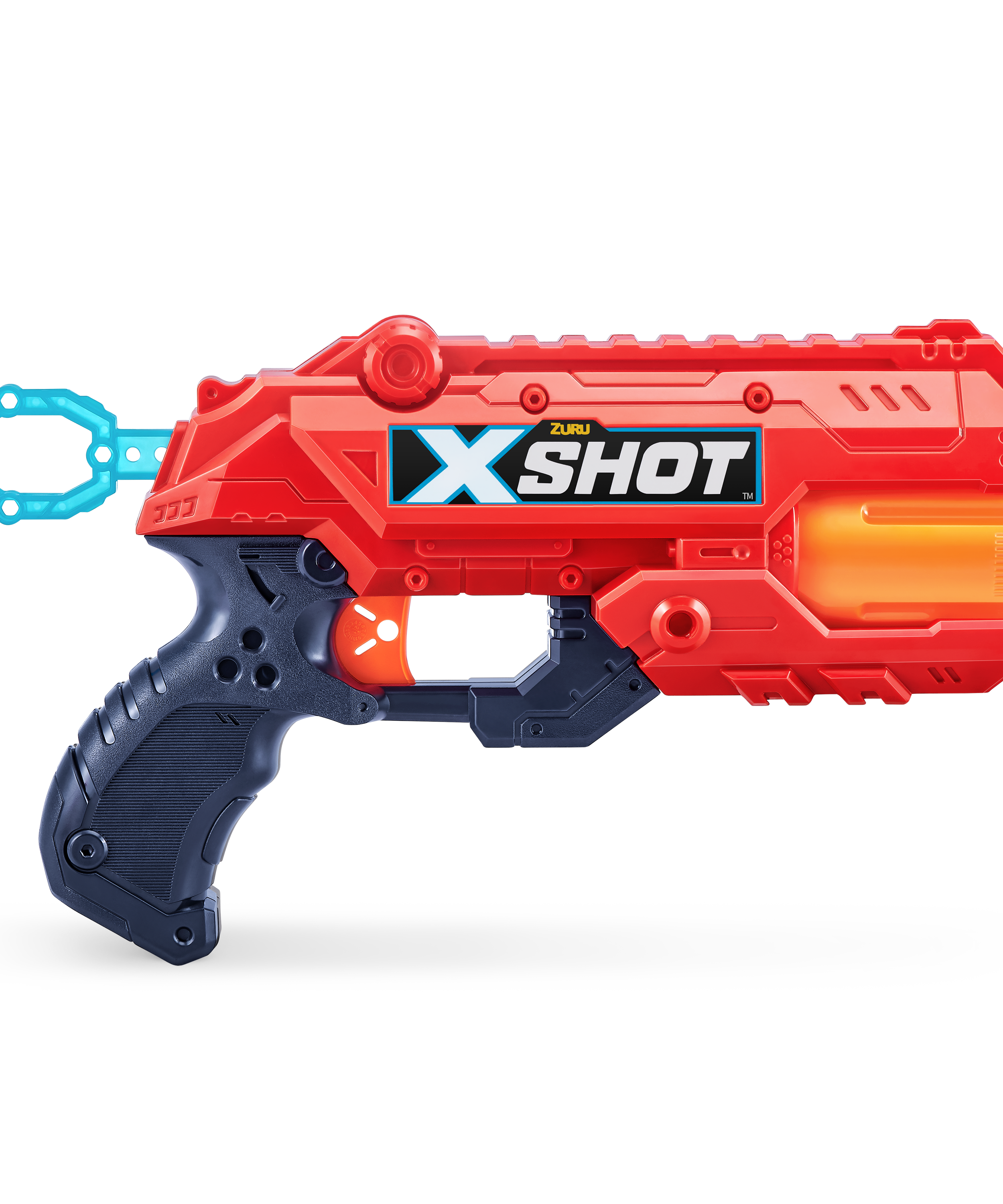 X-Shot Excel Reflex 6 Dart Blaster with 16 Air Pocket Darts, Rapid-Fire Toy Gun for Kids, Teens, and Adults, Outdoor Action Play, Ages 8+
