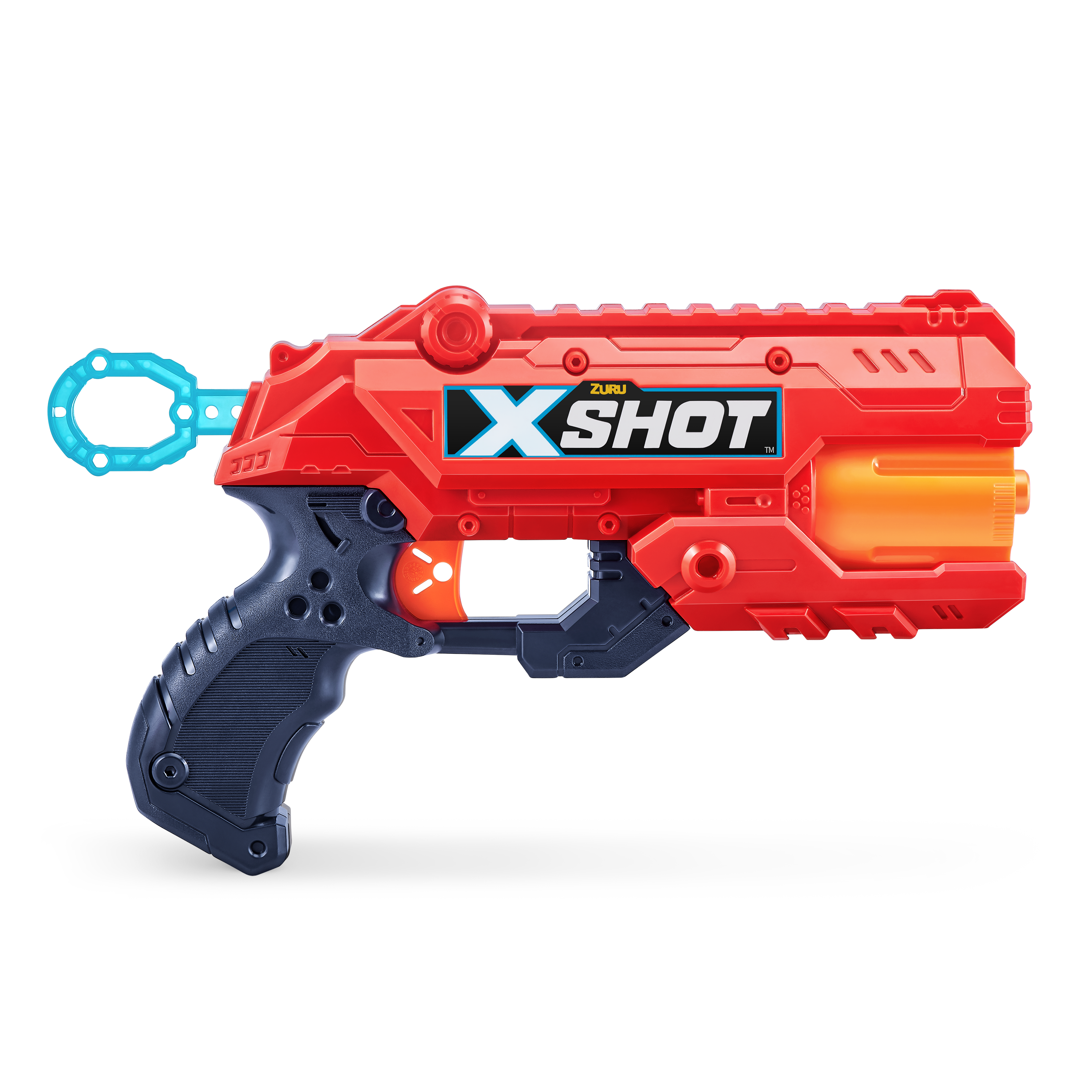 X-Shot Excel Reflex 6 Dart Blaster with 16 Air Pocket Darts, Rapid-Fire Toy Gun for Kids, Teens, and Adults, Outdoor Action Play, Ages 8+