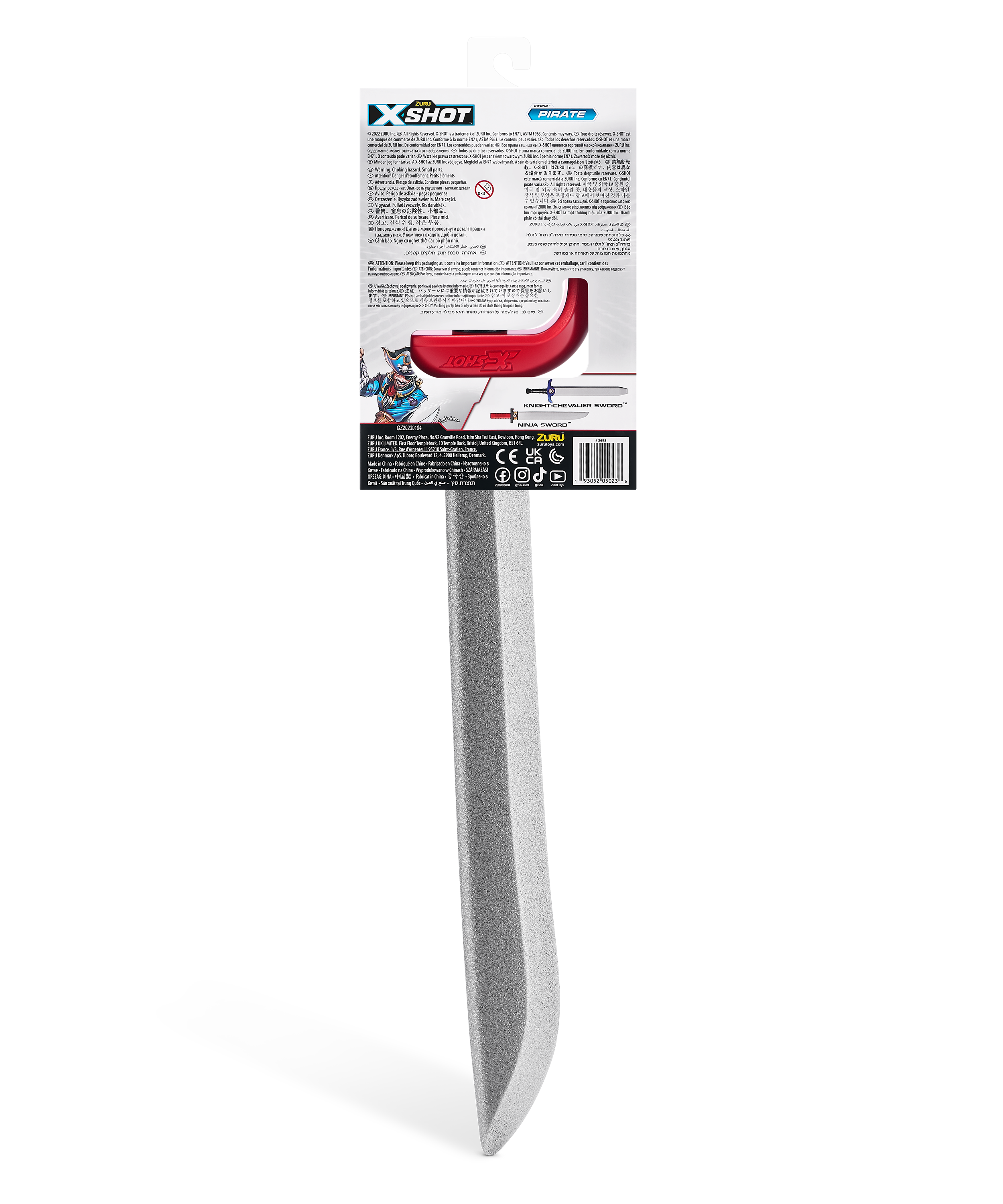 X Shot Swords Assorted, Toy Weapon Set for Boys, Age 6+