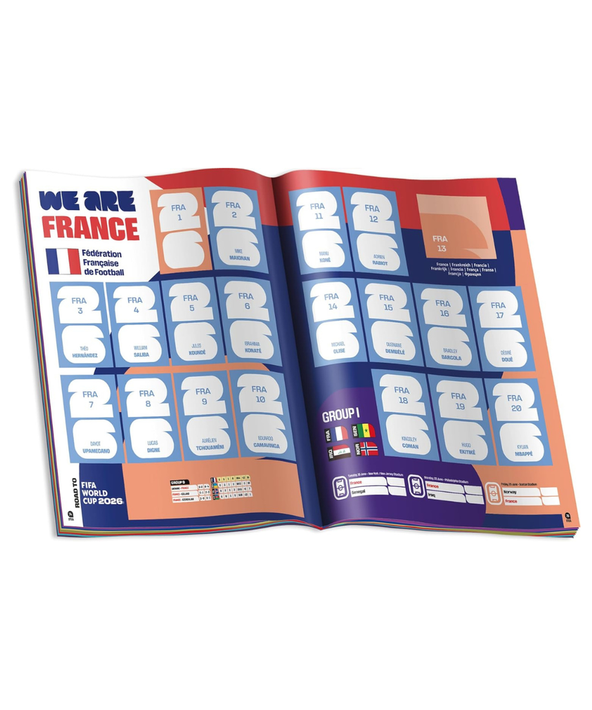 Panini FIFA World Cup 2026 Official Sticker Album, Football Collectible Album for World Cup 2026 Stickers and Panini Collectors
