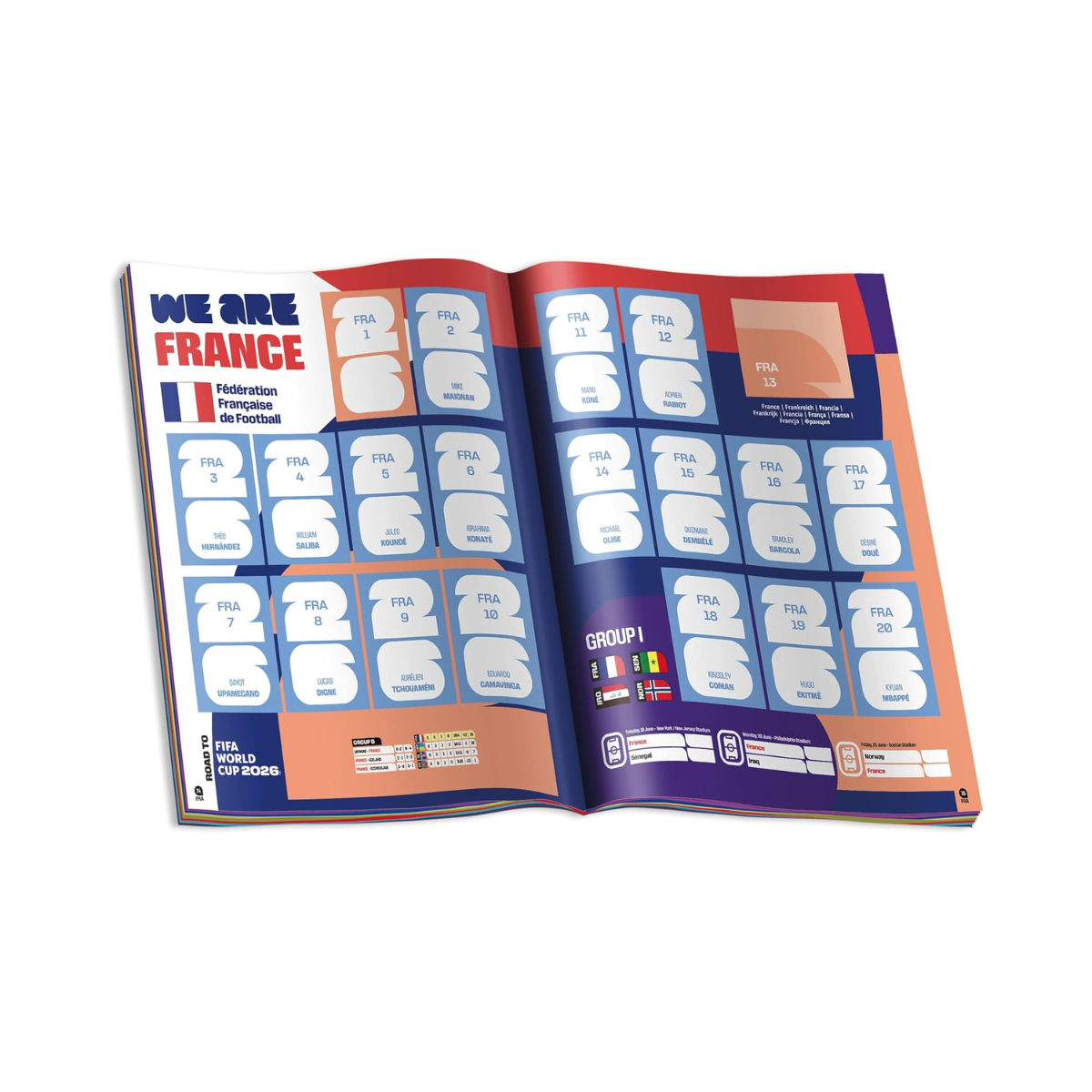 Panini FIFA World Cup 2026 Official Sticker Album, Football Collectible Album for World Cup 2026 Stickers and Panini Collectors