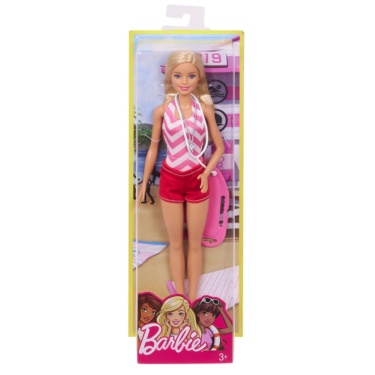 مجموعة دمى باربي المهنية (4 قطع): طبيبة، طاهية، لاعبة تنس، طيارة، ملابس وإكسسوارات مستوحاة من مسيرتها المهنية، مناسبة للأعمار من 3 سنوات فما فوق