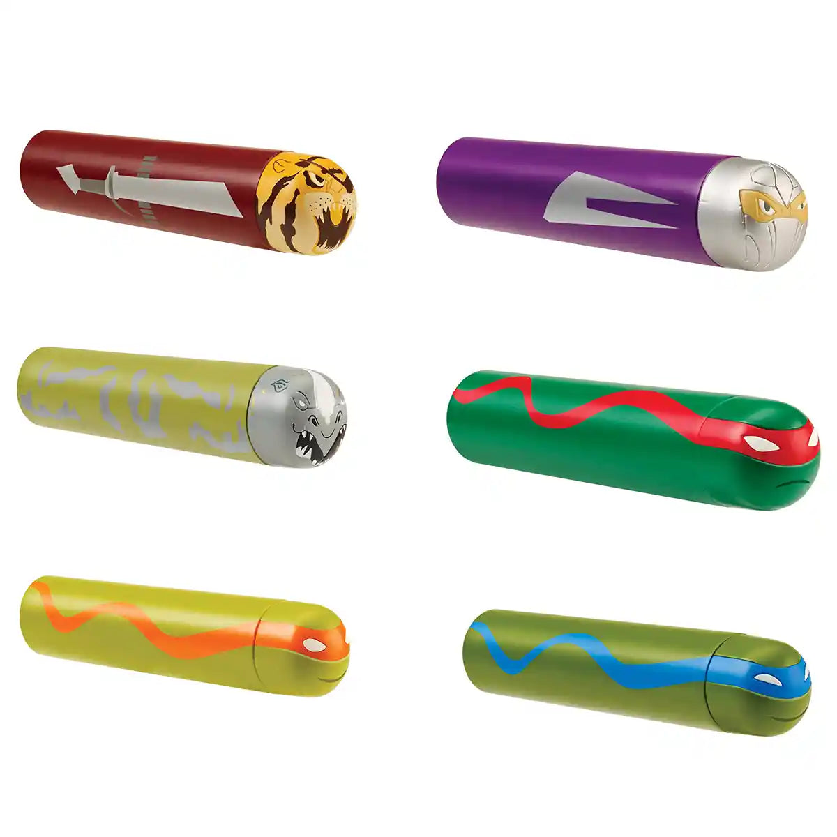 مجموعة إعادة تعبئة سلاحف النينجا المراهقة المتحولة تي بلاست، 10 قطع من ذخيرة السهام، سهام الأبطال والأشرار، متوافقة مع مسدسات تي بلاست، لعبة أنشطة للأطفال