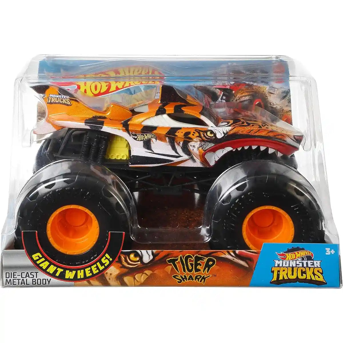 مجموعة عجلات كبيرة مصبوبة بمقياس 1:24 من شاحنات هوت ويلز مونستر، سيارات لعب قابلة للتجميع للأطفال، ألعاب تحطيم الشاحنات الضخمة والحركات البهلوانية