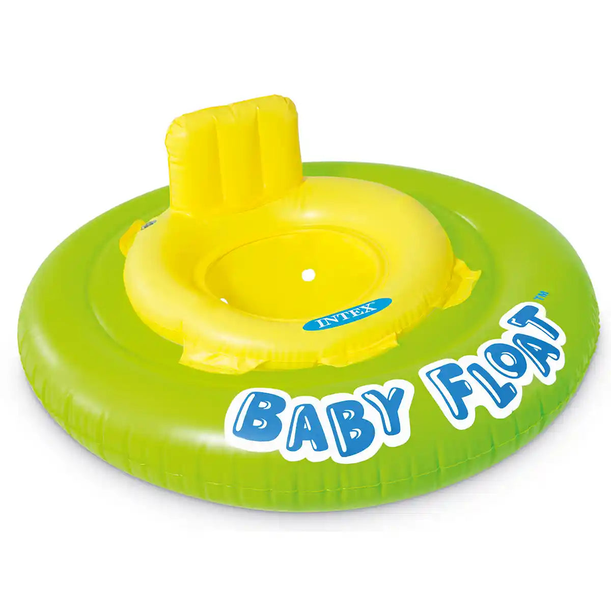 Intex Baby Swimming Float 76cm – Soft Seat, Headrest, Leg Support, Safety Valves for 1-2 Years (Up to 15kg)