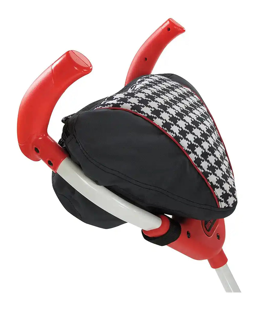 دراجة ثلاثية العجلات ليتل تايكس الرياضية 4 في 1، حمراء/بيضاء، قابلة للتعديل مع مقبض للوالدين، للأعمار من 9 أشهر إلى 3 سنوات، دراجات ثلاثية العجلات