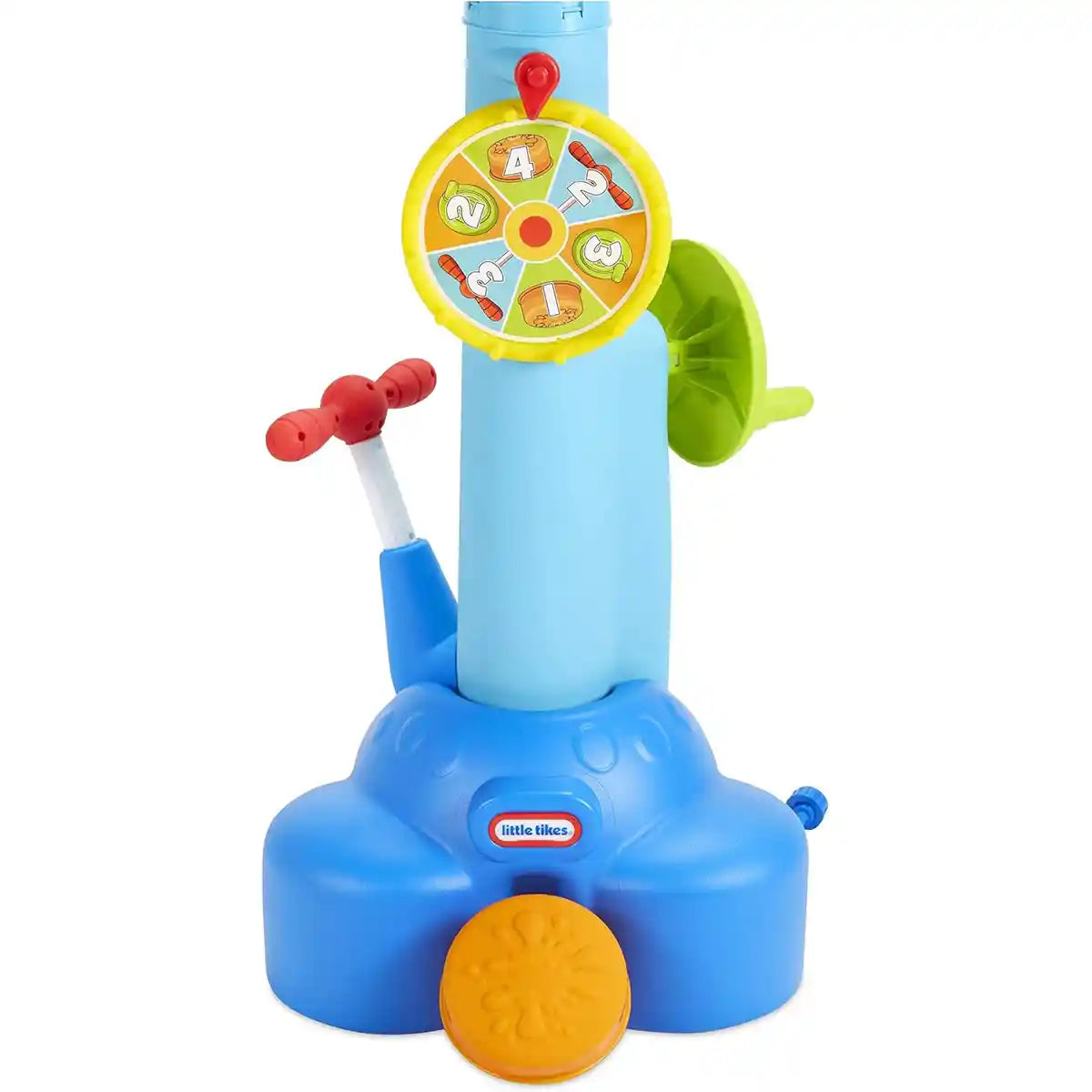 لعبة ليتل تايكس فن زون بوب أند سبلاش سربرايز، متعددة الألوان، مناسبة للعب الخارجي والداخلي بالماء مع 21 كرة، لعبة تفاعلية تدور وترش للأطفال من سن 3 إلى 6 سنوات