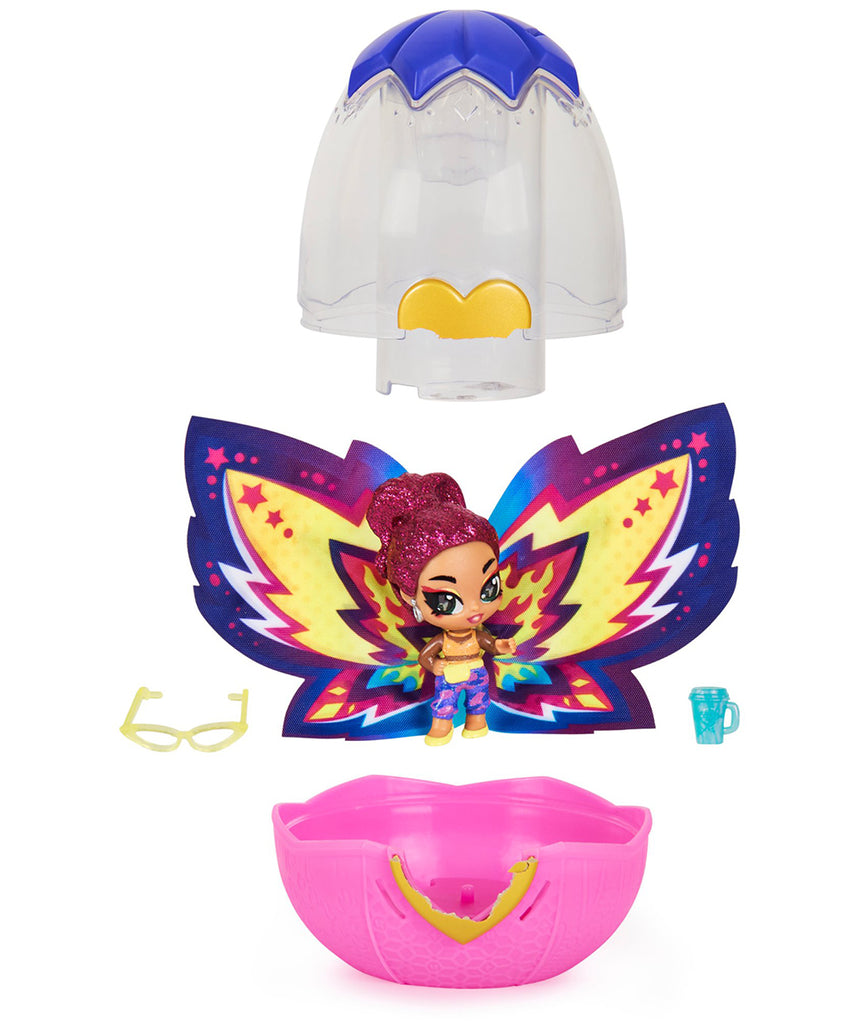 أجنحة هاتشيمالز بيكسيز وايلدر، أجنحة بيكسي القماشية، 2 ملحق، بيضة مفاجأة، مناسبة للأعمار من 5 سنوات فما فوق، مجسمات قطيفة قابلة للتجميع