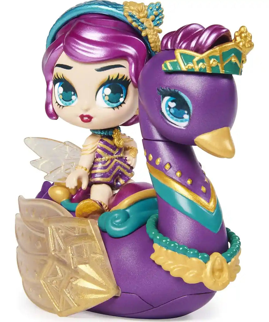 مجموعة هاتشيمالز بيكسيز رايدرز لاجون ليلي بيكسي وسيستاليون جلايدر، مع ميزات غامضة سحرية، وملحقات، وحامل عرض، ورمز تطبيق، للأعمار من 5 سنوات فما فوق، من هاتشيمالز كوليكشنز