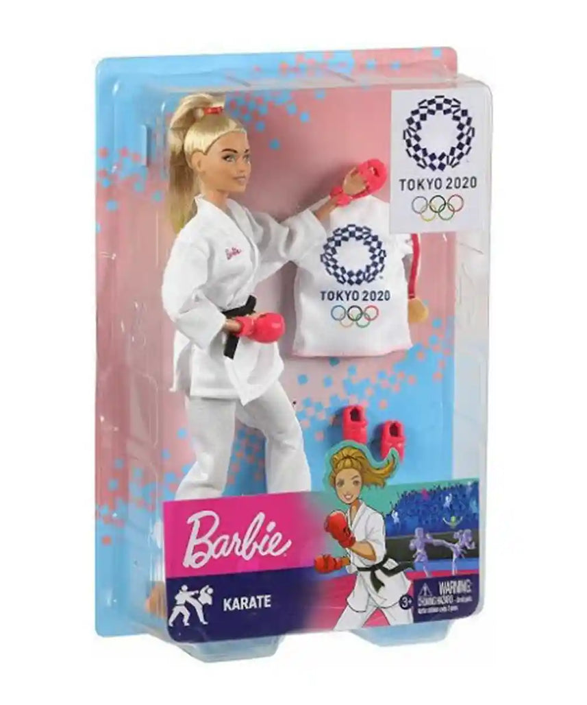 Barbie Tokyo 2020 Olympic Doll Assorted Sports Set with Uniform Jacket Medal Bat and Accessories for Kids Ages 3 and Up