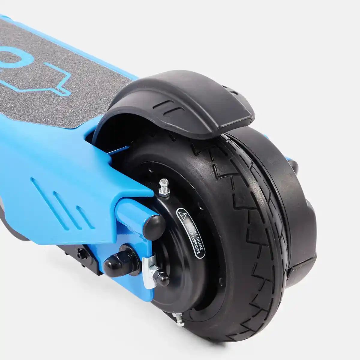 سكوتر كهربائي ليتل تايكس فيرو رايدز في آر ٥٥٠ إي، أزرق، قابل للطي، أقصى سرعة ١٠ أميال في الساعة، أضواء ليد، دواسة إبهام، فرامل يد، بطارية قابلة لإعادة الشحن، للأطفال من عمر ٨ سنوات فما فوق