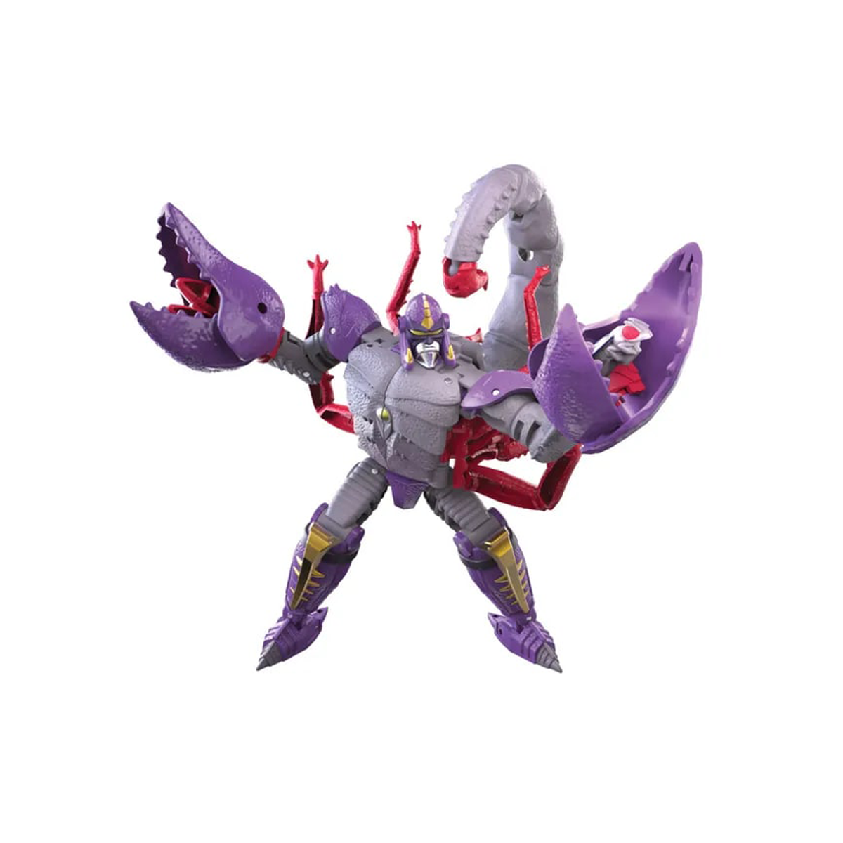 ترانسفورمرز: حرب الأجيال لمملكة سايبرترون، سكوربونوك، شخصية أكشن فاخرة، لعبة بريديكون من بيست وورز، وضع العقرب، صاروخ ضخم، طائرة سايبر بي بدون طيار، قابلة للتجميع للأطفال من سن 8 سنوات فما فوق