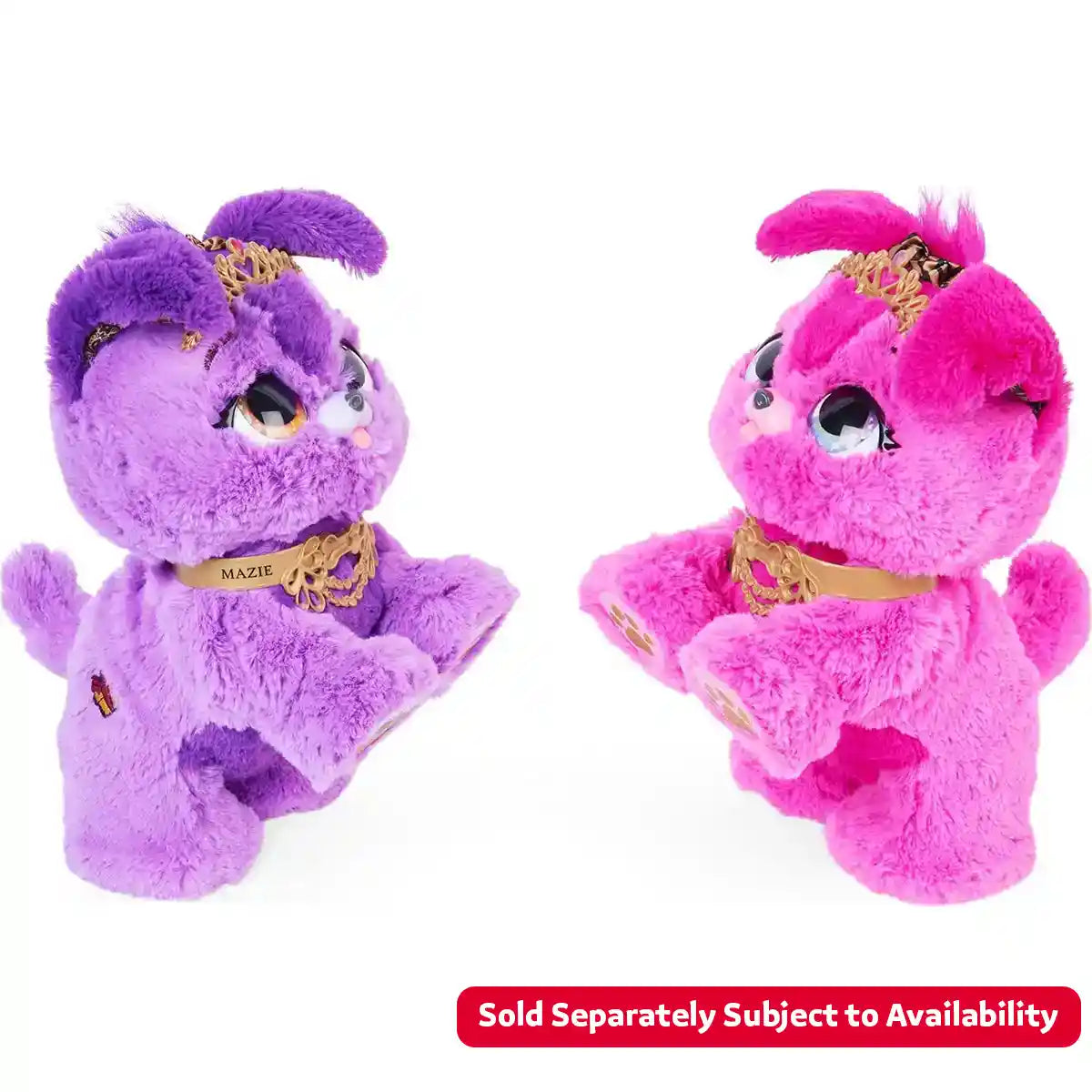 لعبة تفاعلية مفاجئة على شكل جرو الأميرة من بريزينت بيتس، يوركشاير تيرير ذاتية الفتح، أكثر من 100 صوت وحركة، هدايا للبنات، ألعاب أطفال للبنات من عمر 5 إلى 9 سنوات، مازي أو سيسي (قد يختلف الطراز)