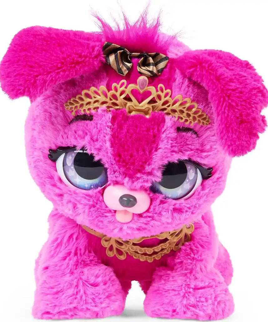 لعبة تفاعلية مفاجئة على شكل جرو الأميرة من بريزينت بيتس، يوركشاير تيرير ذاتية الفتح، أكثر من 100 صوت وحركة، هدايا للبنات، ألعاب أطفال للبنات من عمر 5 إلى 9 سنوات، مازي أو سيسي (قد يختلف الطراز)