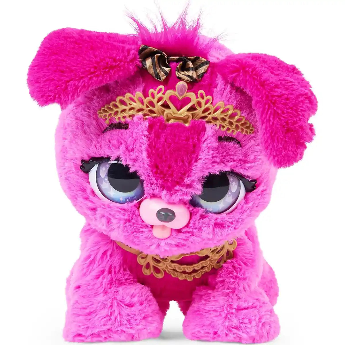 لعبة تفاعلية مفاجئة على شكل جرو الأميرة من بريزينت بيتس، يوركشاير تيرير ذاتية الفتح، أكثر من 100 صوت وحركة، هدايا للبنات، ألعاب أطفال للبنات من عمر 5 إلى 9 سنوات، مازي أو سيسي (قد يختلف الطراز)