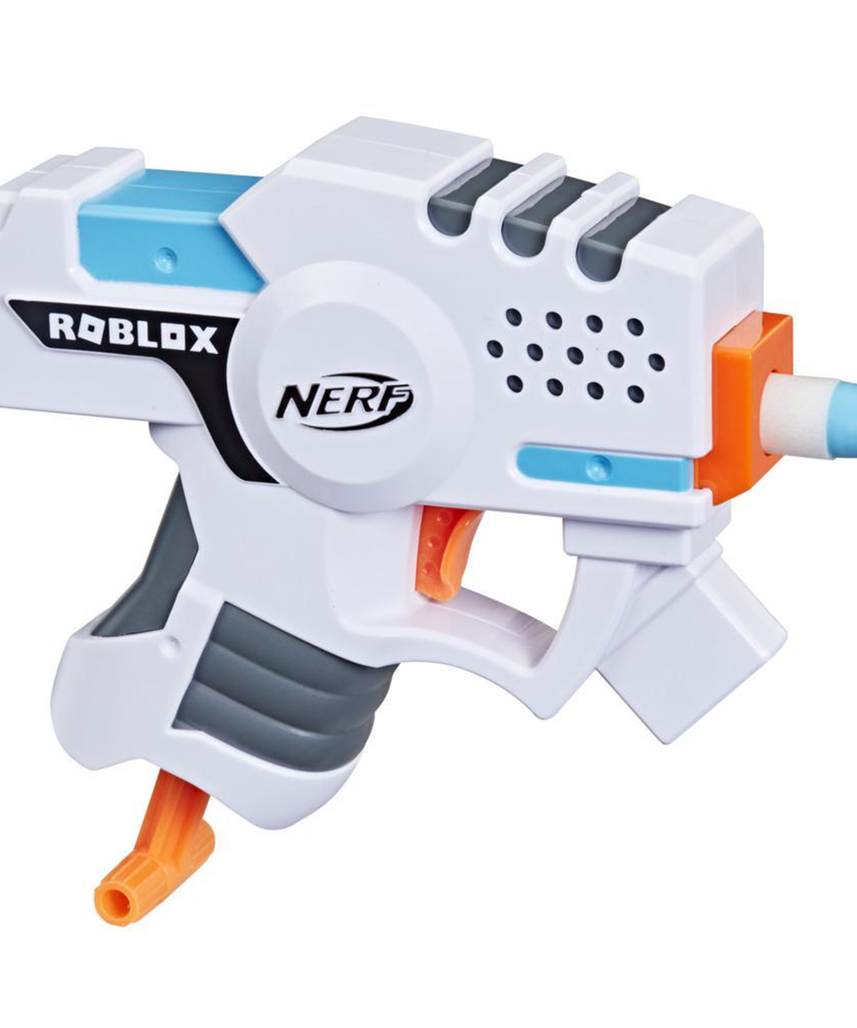 مسدس نيرف روبلوكس ستروسيد بوم سترايك دارت بلاستر، رمز المنتج الافتراضي الحصري، مسدس صغير الحجم ذو طلقة واحدة، يتضمن 2 سهم نيرف إيليت، متعدد الألوان