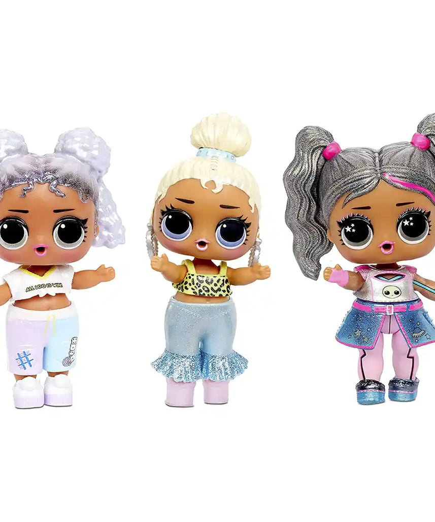 L.O.L. Surprise Present Surprise Series 3 Fashion Doll with 8 Surprises, Birthday Month Collectible Doll, Glitter Hair and Accessories, Ages 4+