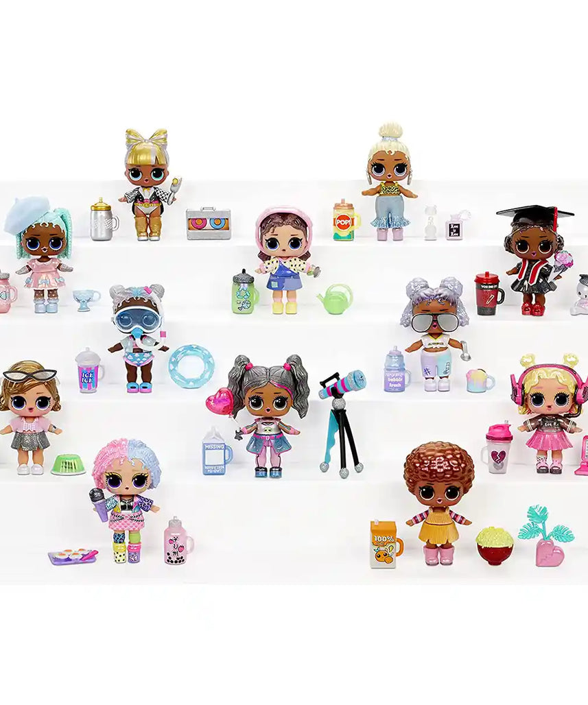 L.O.L. Surprise Present Surprise Series 3 Fashion Doll with 8 Surprises, Birthday Month Collectible Doll, Glitter Hair and Accessories, Ages 4+