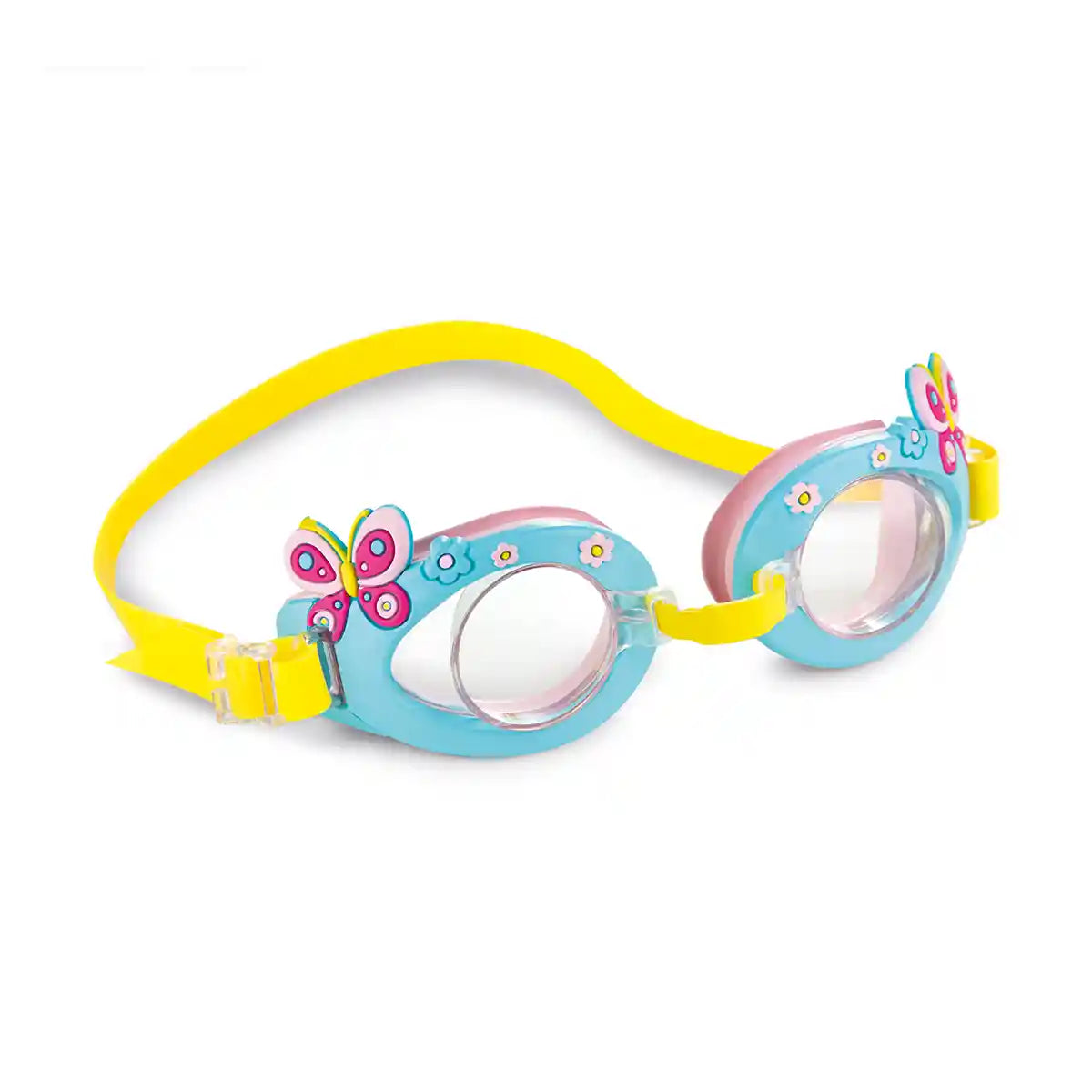 Intex 55610 Fun Kids Goggles, Assorted Colors, UV Protection, Ages 3-8