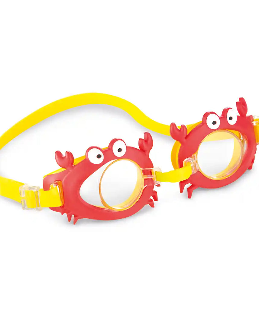 Intex 55610 Fun Kids Goggles, Assorted Colors, UV Protection, Ages 3-8