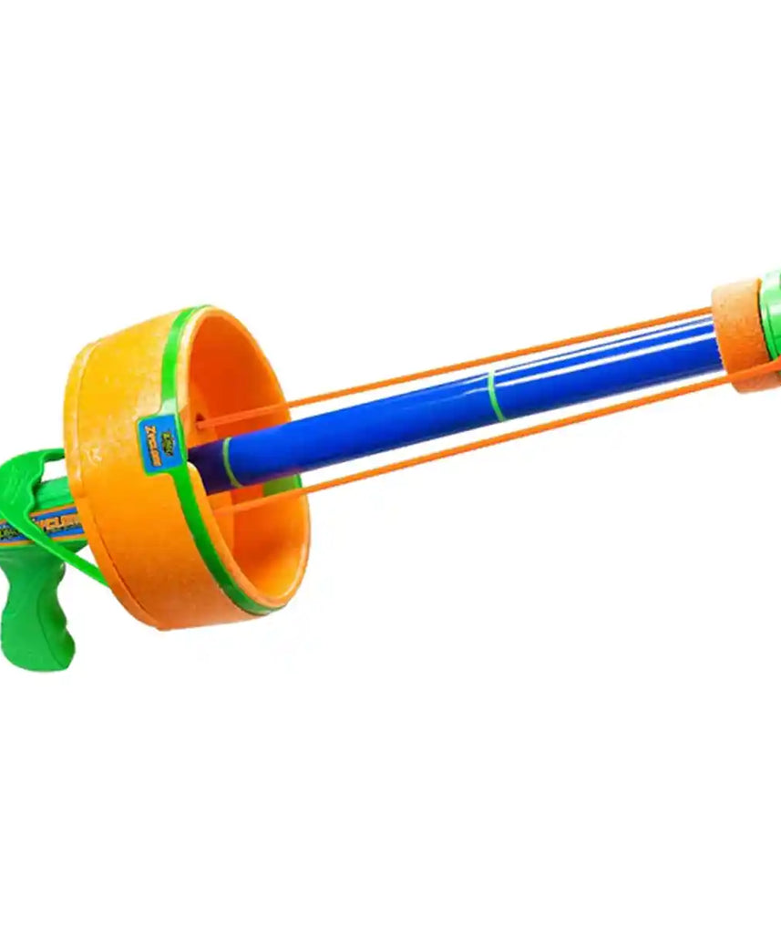 لعبة Zing Air Storm Zyclone Foam Ring Blaster للأطفال، لعبة استهداف بعيدة المدى، متعة خارجية آمنة