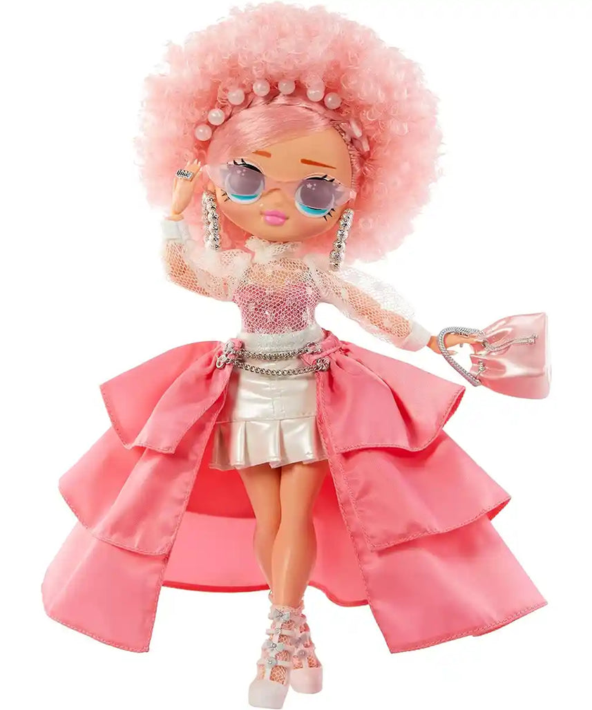 L.O.L. Surprise OMG Birthday Doll, Miss Celebrate Fashion Doll with 20 Surprises, Mix-and-Match Outfits, Accessories, and Doll Stand