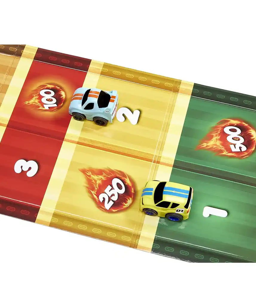 Little Tikes Crazy Fast 3-in-1 Rollin’ Bowlin’ Racing Playset, Multicolor, with 2 Cars, 12ft Track, Bowling Pins & Launcher, Ages 3+