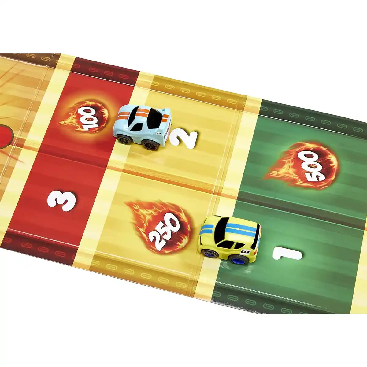 Little Tikes Crazy Fast 3-in-1 Rollin’ Bowlin’ Racing Playset, Multicolor, with 2 Cars, 12ft Track, Bowling Pins & Launcher, Ages 3+