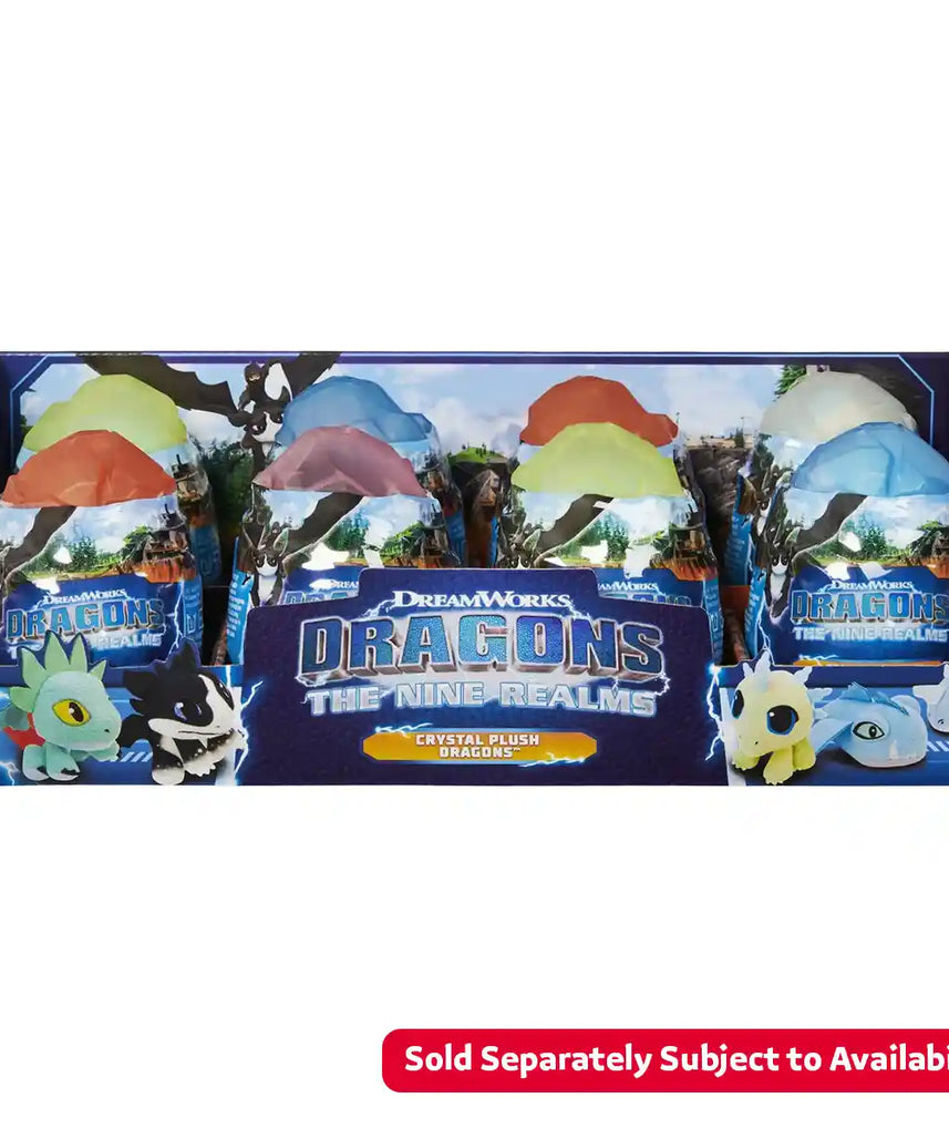 لعبة دريم ووركس دراغونز ريلمز الكريستالية المحشوة، لعبة مفاجأة بيضة التنين، لعبة تنين صغيرة محشوة قابلة للتجميع، بلا أسنان، غضب خفيف، ذبابة عاصفة، جناح، صيف، لعبة تنين ناعمة قابلة للعناق للأطفال من سن 4 سنوات فما فوق