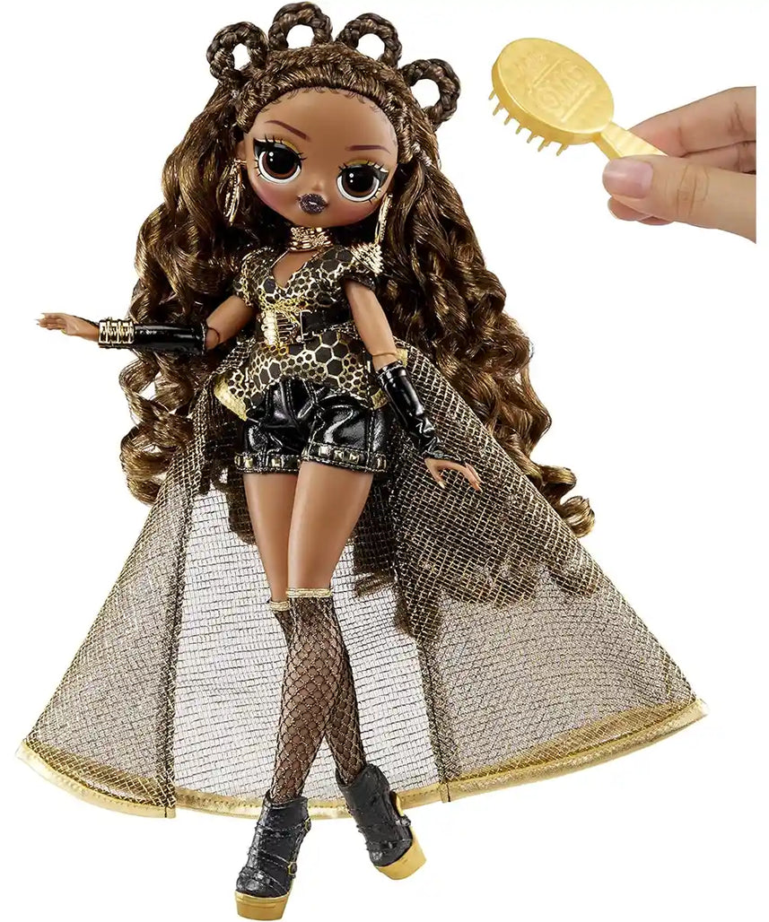 LOL Surprise OMG Fierce Royal Bee Fashion Doll, Collector-Quality Poseable Doll with 15 Fashion Accessories, 11.5 Inch, Ages 5-8