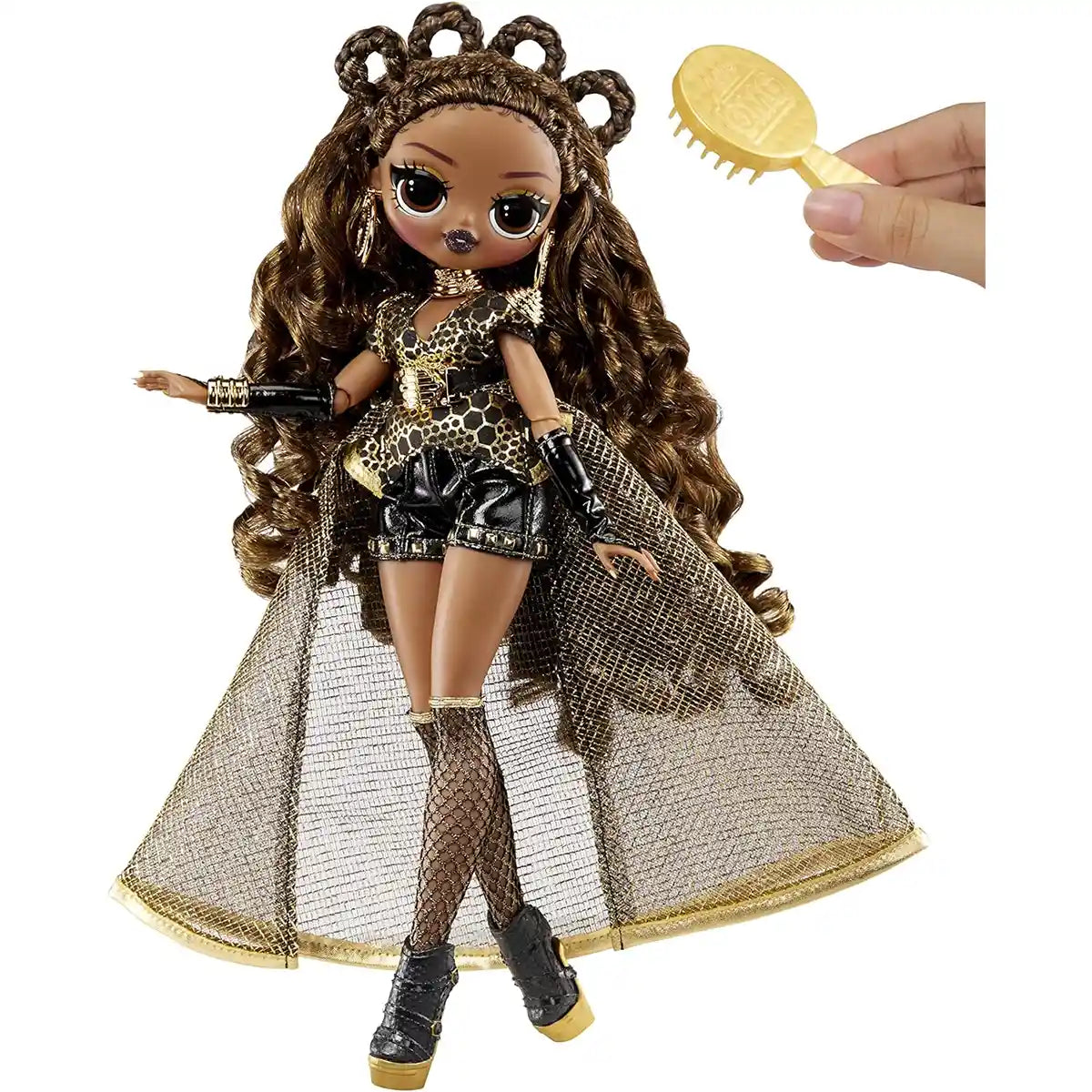 LOL Surprise OMG Fierce Royal Bee Fashion Doll, Collector-Quality Poseable Doll with 15 Fashion Accessories, 11.5 Inch, Ages 5-8