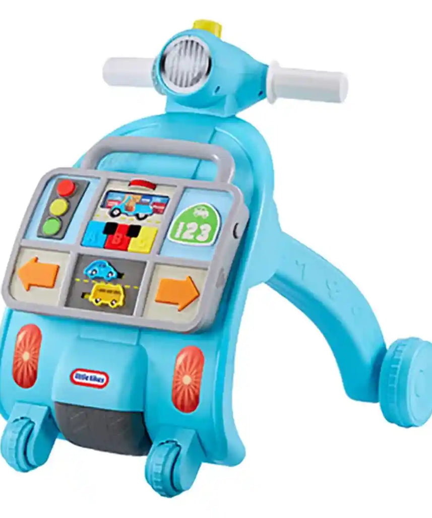 مشاية ليتل تايكس التعليمية التفاعلية، مشاية أطفال تفاعلية بطابع القيادة مزودة بأضواء وأصوات، تُعلّم الأشكال والألوان والحروف، وتشجع على المشي المبكر، مناسبة للأعمار من ١٢ شهرًا فما فوق، ألعاب تنمية وأنشطة مبكرة