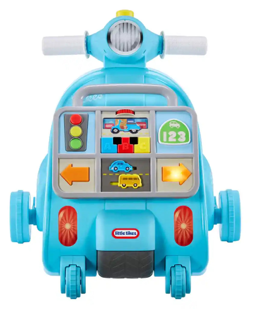 مشاية ليتل تايكس التعليمية التفاعلية، مشاية أطفال تفاعلية بطابع القيادة مزودة بأضواء وأصوات، تُعلّم الأشكال والألوان والحروف، وتشجع على المشي المبكر، مناسبة للأعمار من ١٢ شهرًا فما فوق، ألعاب تنمية وأنشطة مبكرة