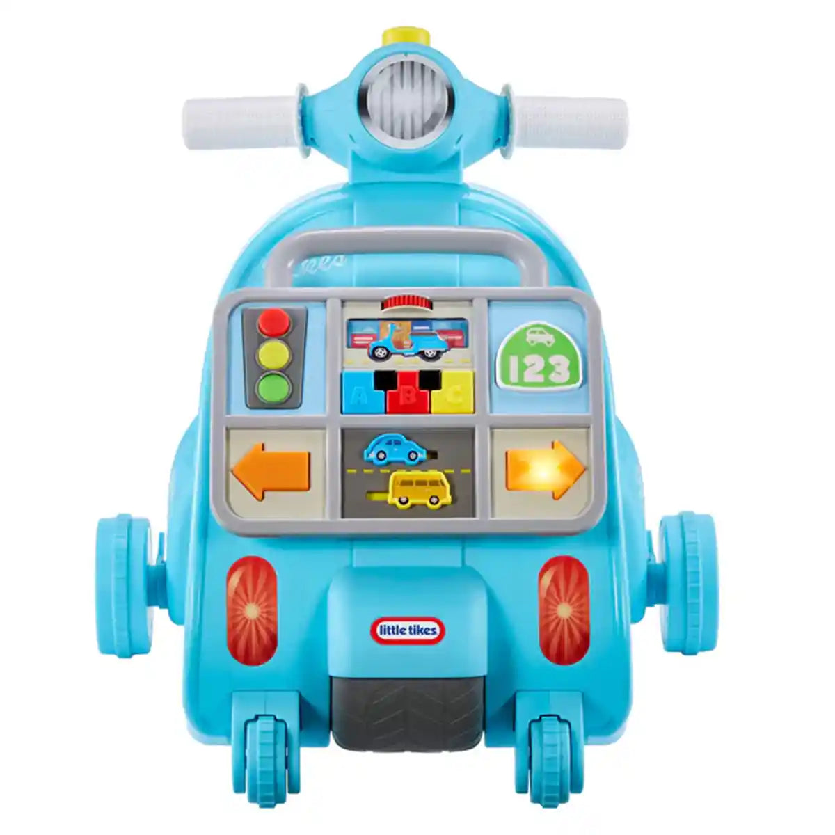 مشاية ليتل تايكس التعليمية التفاعلية، مشاية أطفال تفاعلية بطابع القيادة مزودة بأضواء وأصوات، تُعلّم الأشكال والألوان والحروف، وتشجع على المشي المبكر، مناسبة للأعمار من ١٢ شهرًا فما فوق، ألعاب تنمية وأنشطة مبكرة