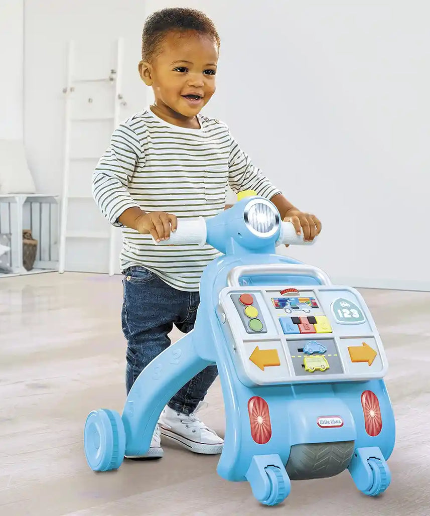 مشاية ليتل تايكس التعليمية التفاعلية، مشاية أطفال تفاعلية بطابع القيادة مزودة بأضواء وأصوات، تُعلّم الأشكال والألوان والحروف، وتشجع على المشي المبكر، مناسبة للأعمار من ١٢ شهرًا فما فوق، ألعاب تنمية وأنشطة مبكرة