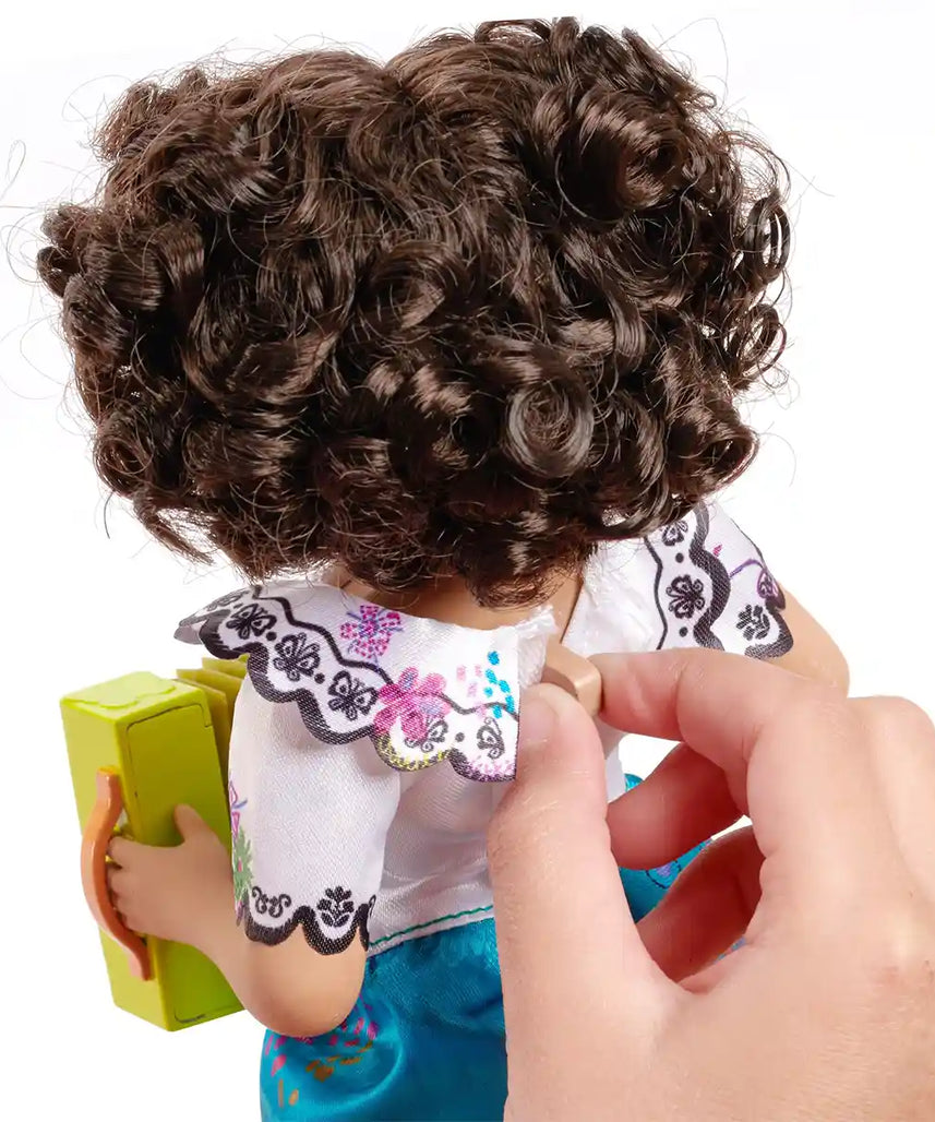 دمية ديزني إنكانتو المغنية ميرابل مع الأكورديون، دمية أزياء موسيقية مع ملحقات، لعبة مرخصة رسميًا للأطفال من سن 3 سنوات فما فوق