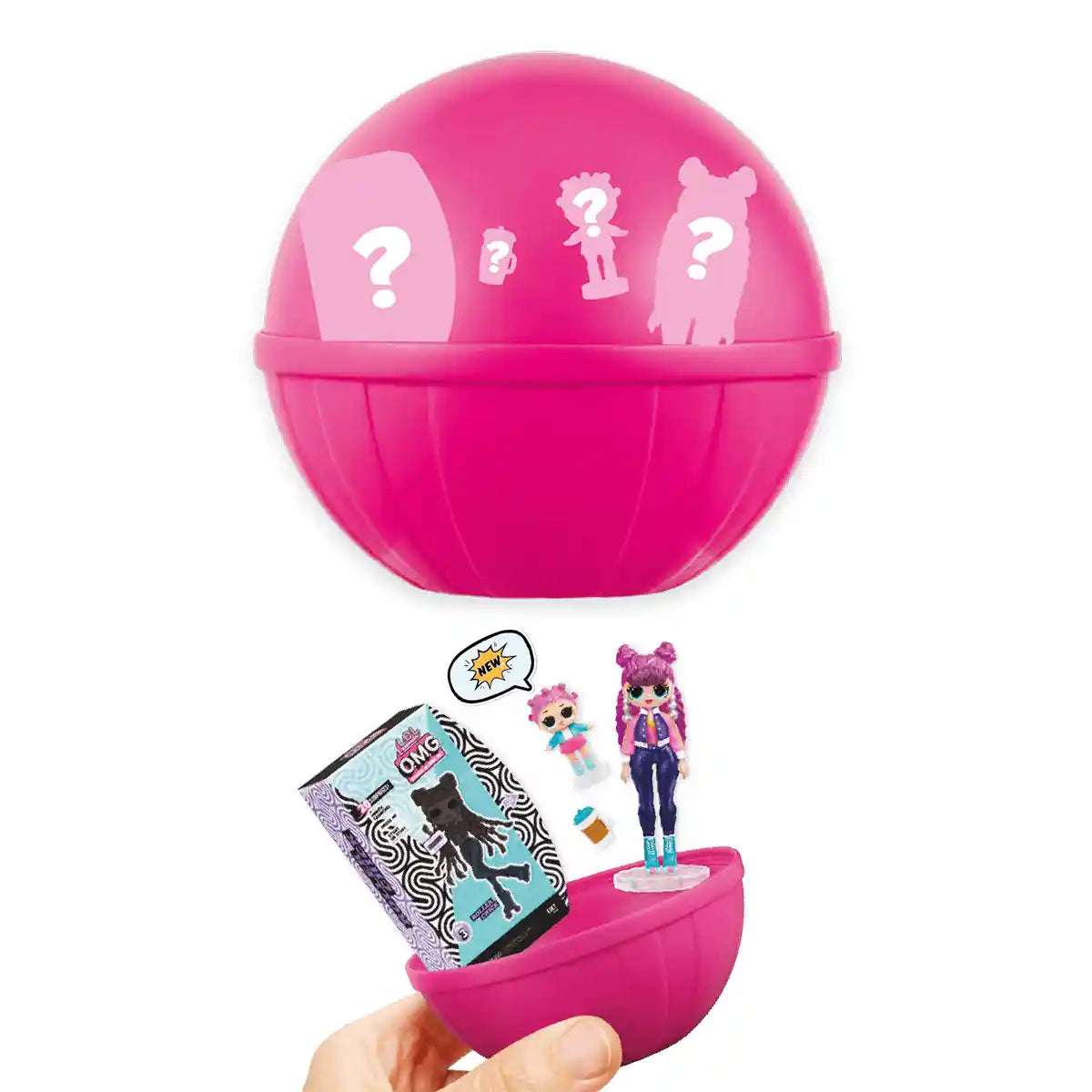 مجموعة ألعاب MGA Miniverse LOL Surprise المصغرة، مجموعة متنوعة من قطعة واحدة، مجموعة دمى قابلة للتجميع للأطفال من سن 4 سنوات فما فوق