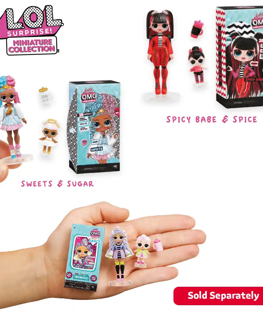 مجموعة ألعاب MGA Miniverse LOL Surprise المصغرة، مجموعة متنوعة من قطعة واحدة، مجموعة دمى قابلة للتجميع للأطفال من سن 4 سنوات فما فوق