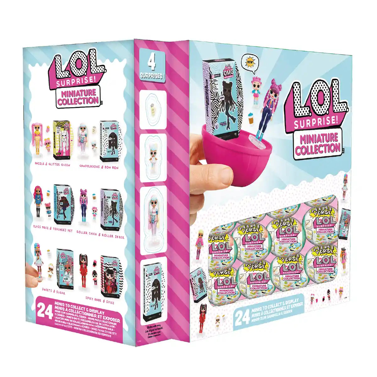 مجموعة ألعاب MGA Miniverse LOL Surprise المصغرة، مجموعة متنوعة من قطعة واحدة، مجموعة دمى قابلة للتجميع للأطفال من سن 4 سنوات فما فوق